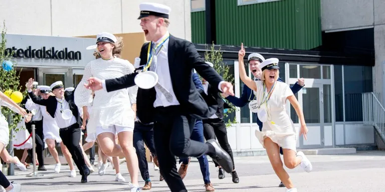 Studentflak i Växjö med Grymstudent