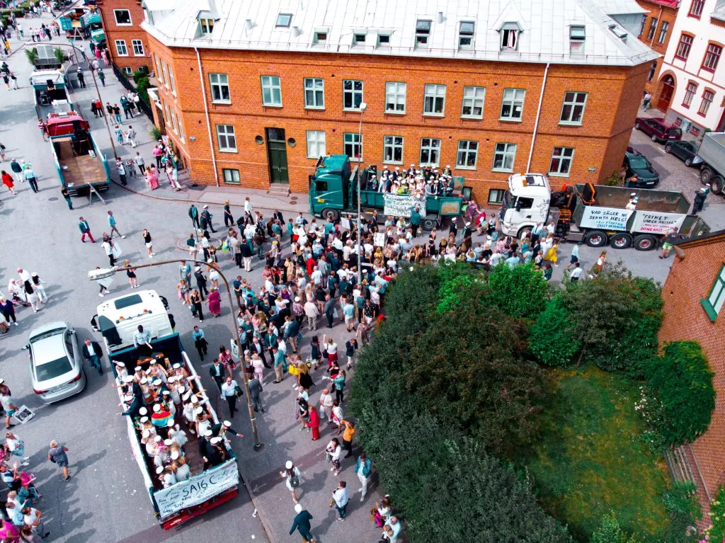 Studentflak i Gavle